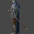 Weapon Knight 3d model