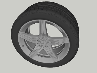 Modern Tires 3d model