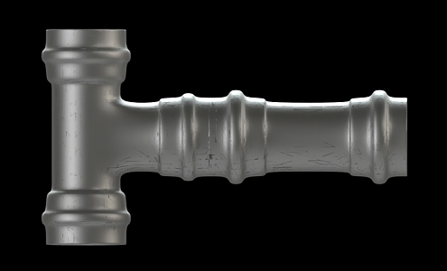 Modern Piping 3d model