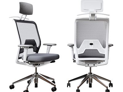 Modern office chair model