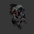 Personal multi-function mecha 3d model