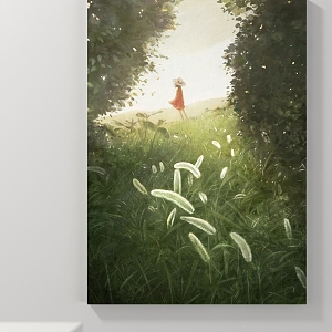 Decorative Painting Landscape Painting Figure Painting Animal Painting Abstract Painting 3d model