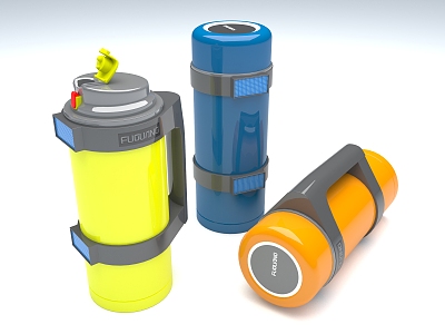 Modern thermos cup model