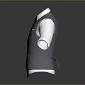 Men's Stylish Gray Vest Paired With White Shirt And Black Tie Formal Attire