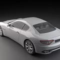Sleek Silver Luxury Two Door Sports Car With Alloy Wheels Modern Design And Premium Look