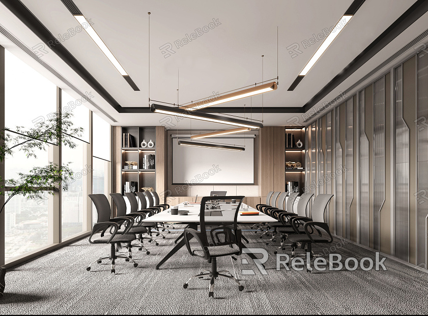 Modern Meeting Room Office model