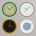 Modern clock wall clock 3d model