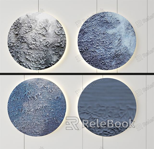 Modern Wall Decoration Round Wall Decoration Pendant model