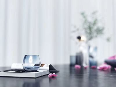 Modern ornaments combination 3d model