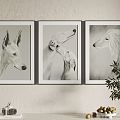 Nordic Animal Painting Hanging Painting Decorative Painting 3d model