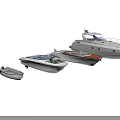Different Types of Modern Luxury Yachts With Sleek White Exterior Design