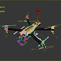 Professional Multirotor Drone With High Performance Camera Mount And Antenna System