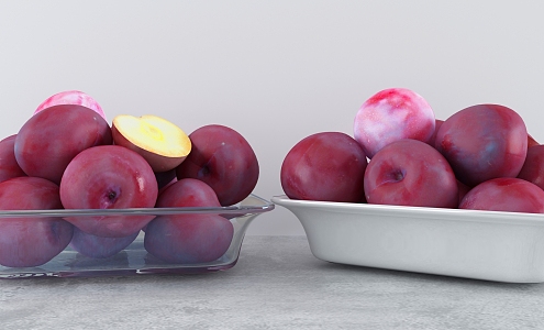 Modern fruit Fresh fruit 3d model