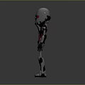 Robot Assistant Small Robot Butler Robot Butler Figure Game Figure 3d model