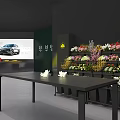 Lotus NIO Modern Showroom Building With Glass Facade And Hyper Track