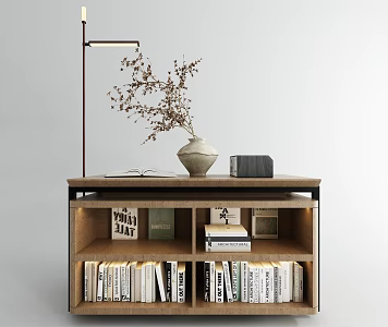 Modern Nakajima Display Cabinet 3d model