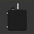 YAMAHA Compact Portable Beige Computer Speaker With Knobs Handle And Vent Design