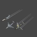 Military Transport Aircraft With Four Engines Large Wings And Silver Fuselage For Military Operations