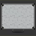 Classic Metal Suitcase With Textured Exterior And Reinforced Handle Grip