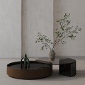 Modern coffee table 3d model