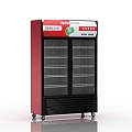 Modern Fridge Freezer 3d model