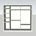 Classic Wardrobe Design With Multiple Doors Top Cabinets And Interior Shelves
