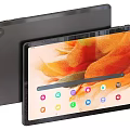 Modern Black Tablet Device Featuring Bright Display Screen With App Icons And Interface 3d model