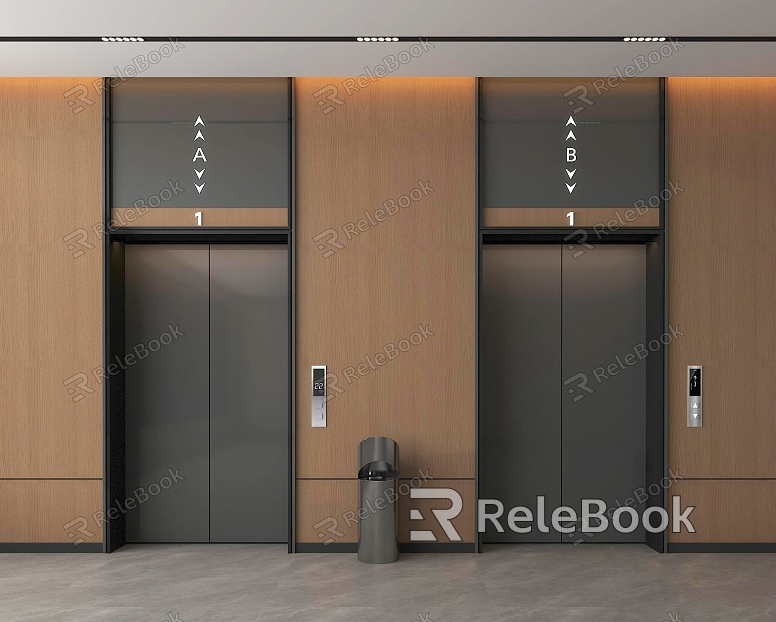 modern elevator model