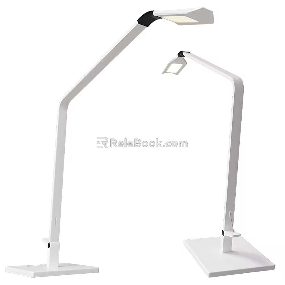 Modern minimalist table lamp 3d model