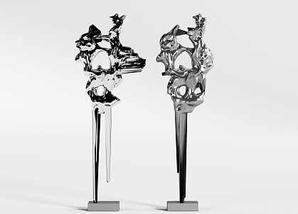 Modern Sculpture 3d model