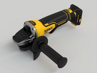 Modern grinding machine 3d model