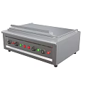 Commercial Kitchen Stainless Steel Electric Griddle With Control Knobs And Cooking Surface