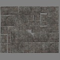 Modern Green Slab Path Stone Path Slab Ting Step 3d model