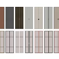 Various Styles Of Modern Wardrobe Doors With Different Color And Material Options