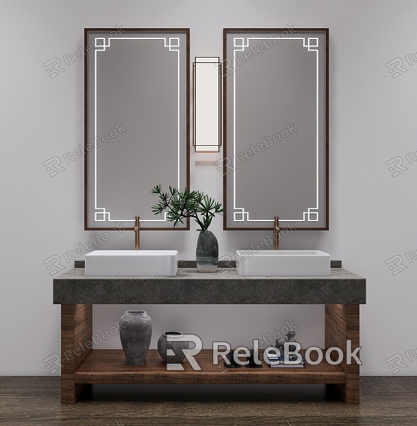 New Chinese-style Washbasin Washbasin Combination model