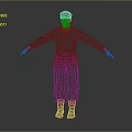 Warrior Samurai Soldier Guard Assassin Killer Ancient Soldier Ancient Assassin Killer 3d model