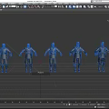 Game and Movie Military Soldier Characters with Various Standing Poses and Detailed