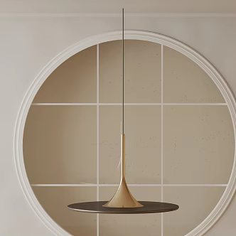 Modern chandelier 3d model