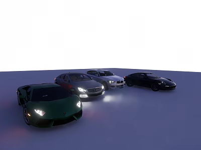 Hyundai Luxury 3d model Hyundai Luxury 3d model