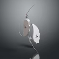 Advanced White Medical Device With Leads And Components For Healthcare Use