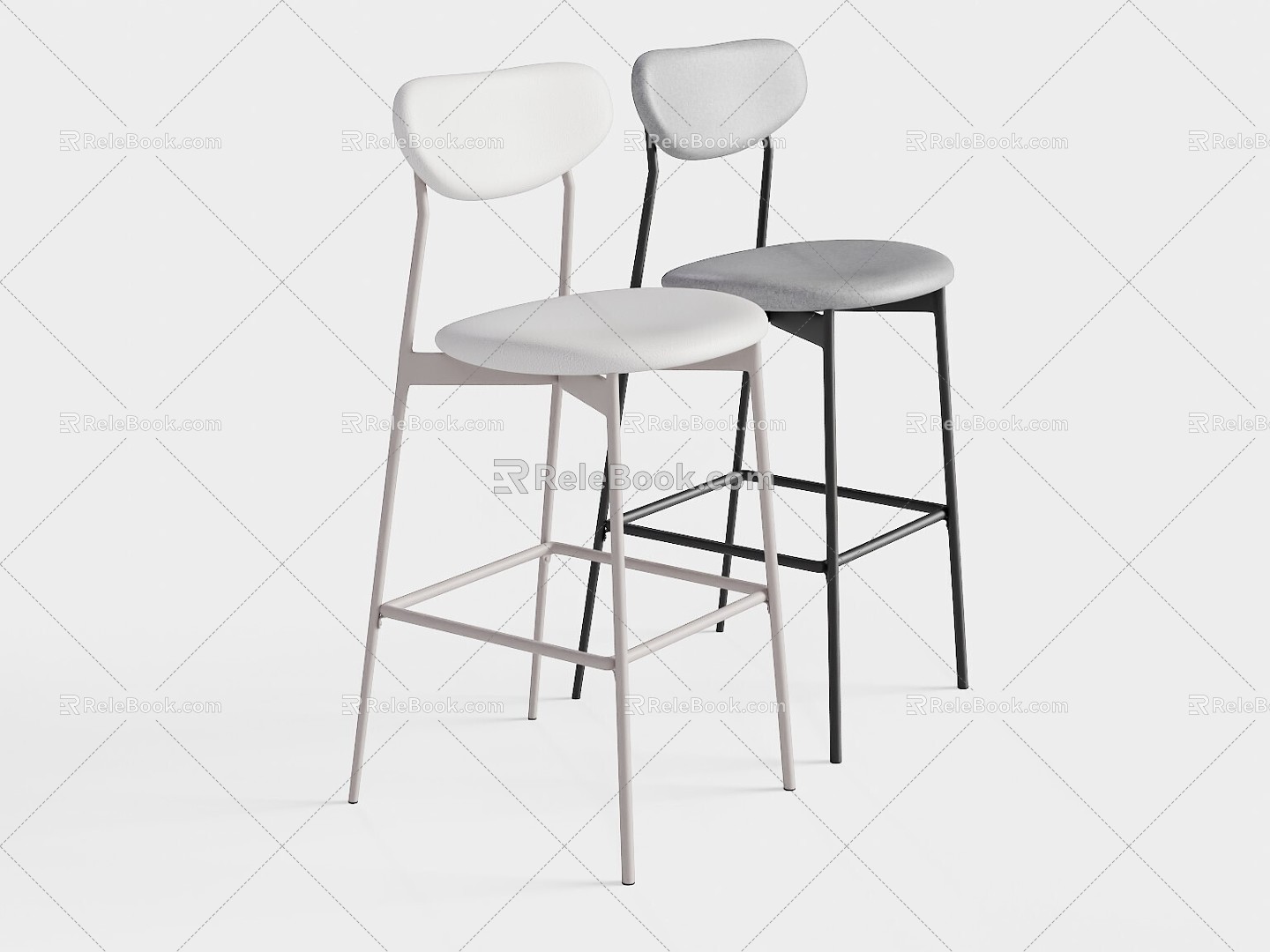 rivatti Bar Chair 3d model