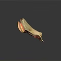Detailed Human Ear Anatomical Structure Model Showing Internal Parts And Cochlea