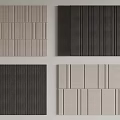 Soft bag background wall 3d model