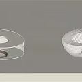 modern ceiling lamp 3d model