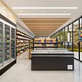 Modern Convenience Store 3d model