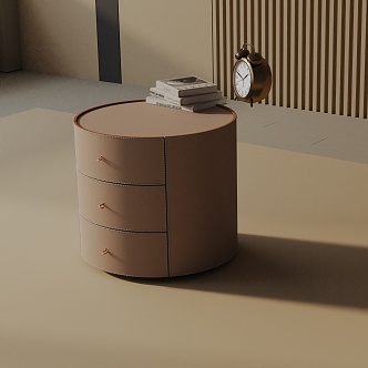 Modern Bedside Cabinet 3d model