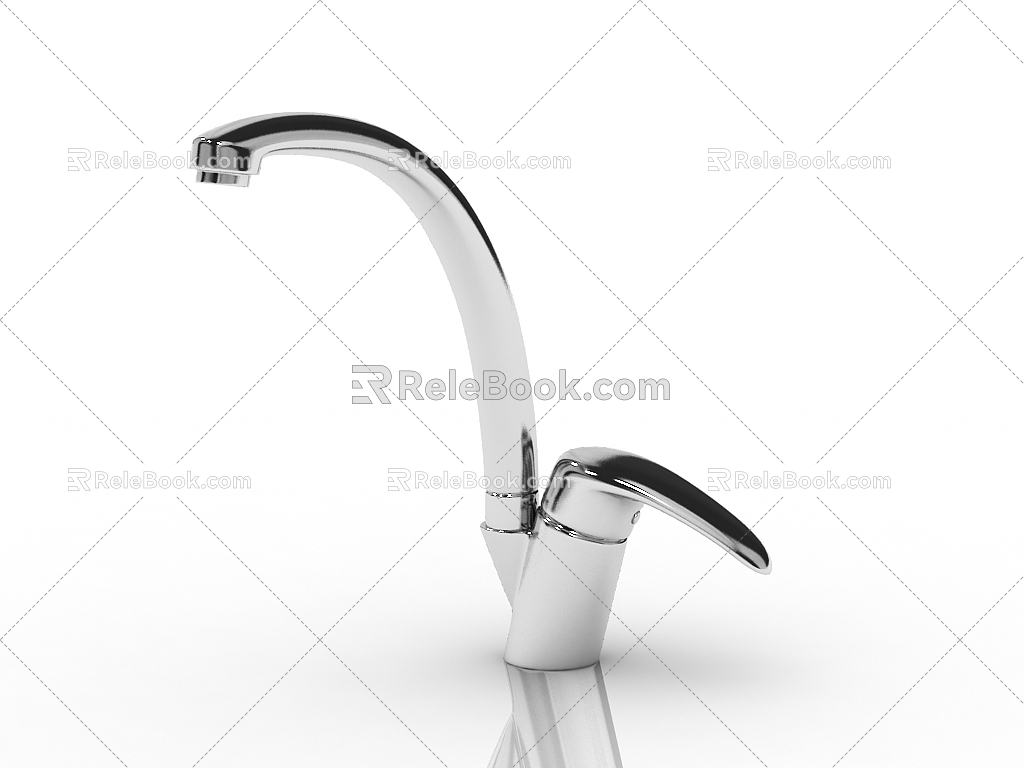 Modern faucet 3d model