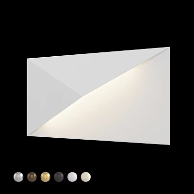 Modern White Downlight Spotlight with Soft Lighting for Home Interior Design 3d model