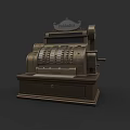 School History Museum Features Vintage Cash Register As Historical Exhibit