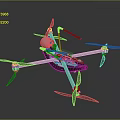 High Performance Quadcopter Drone With Rotors Camera Sensor And Lightweight Frame